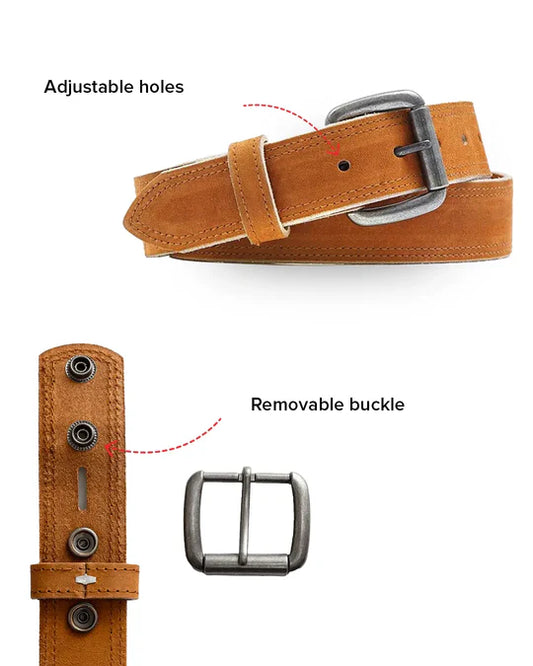 Buffalo Hide Belt