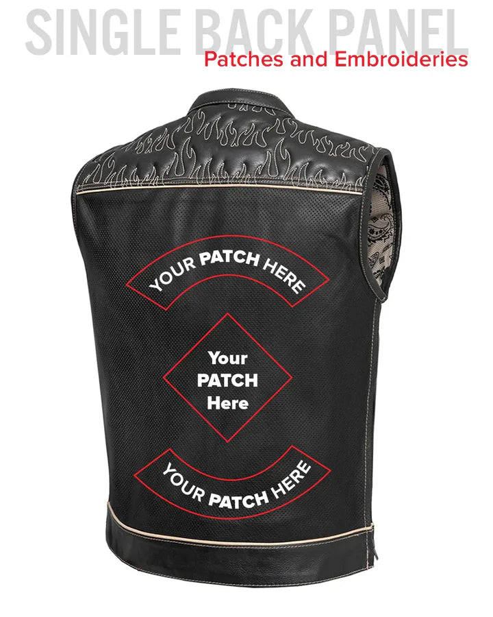 Desert Flame Perforated Vest