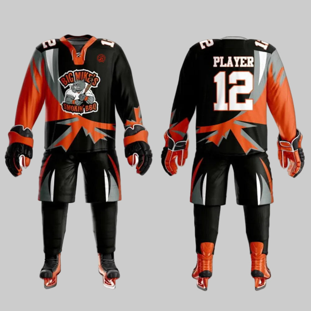Custom Sublimated Pro-Series Ice Hockey Uniform Kit