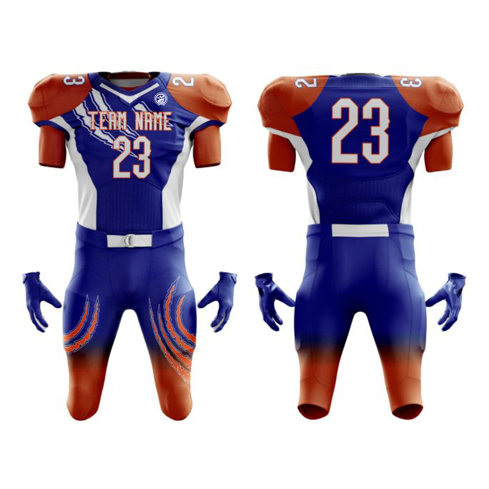 Custom Sublimated American Football Uniform Kit