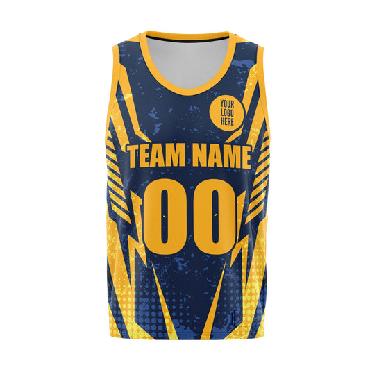 Thunder Strike Custom Basketball Uniform