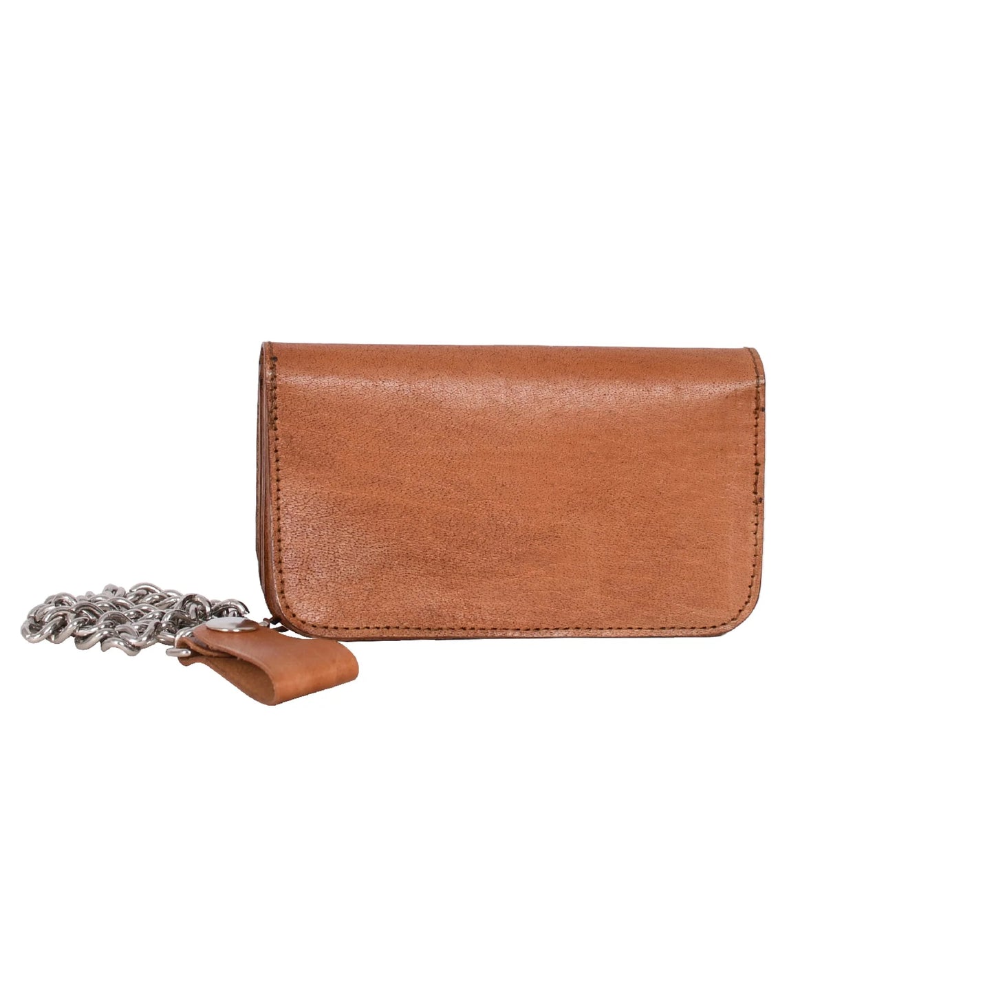 GULPOSH "Iron Road" Genuine Leather Long Biker Wallet (Heritage Tan Edition)