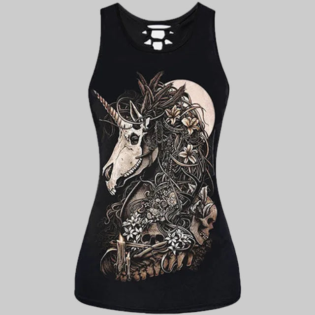 Gulposh Luxe Dark Fantasy Sublimated Tank Top