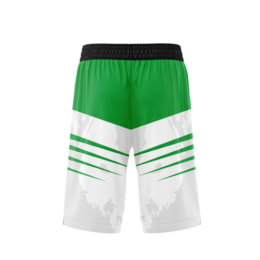 Victory Green Custom Basketball Uniform