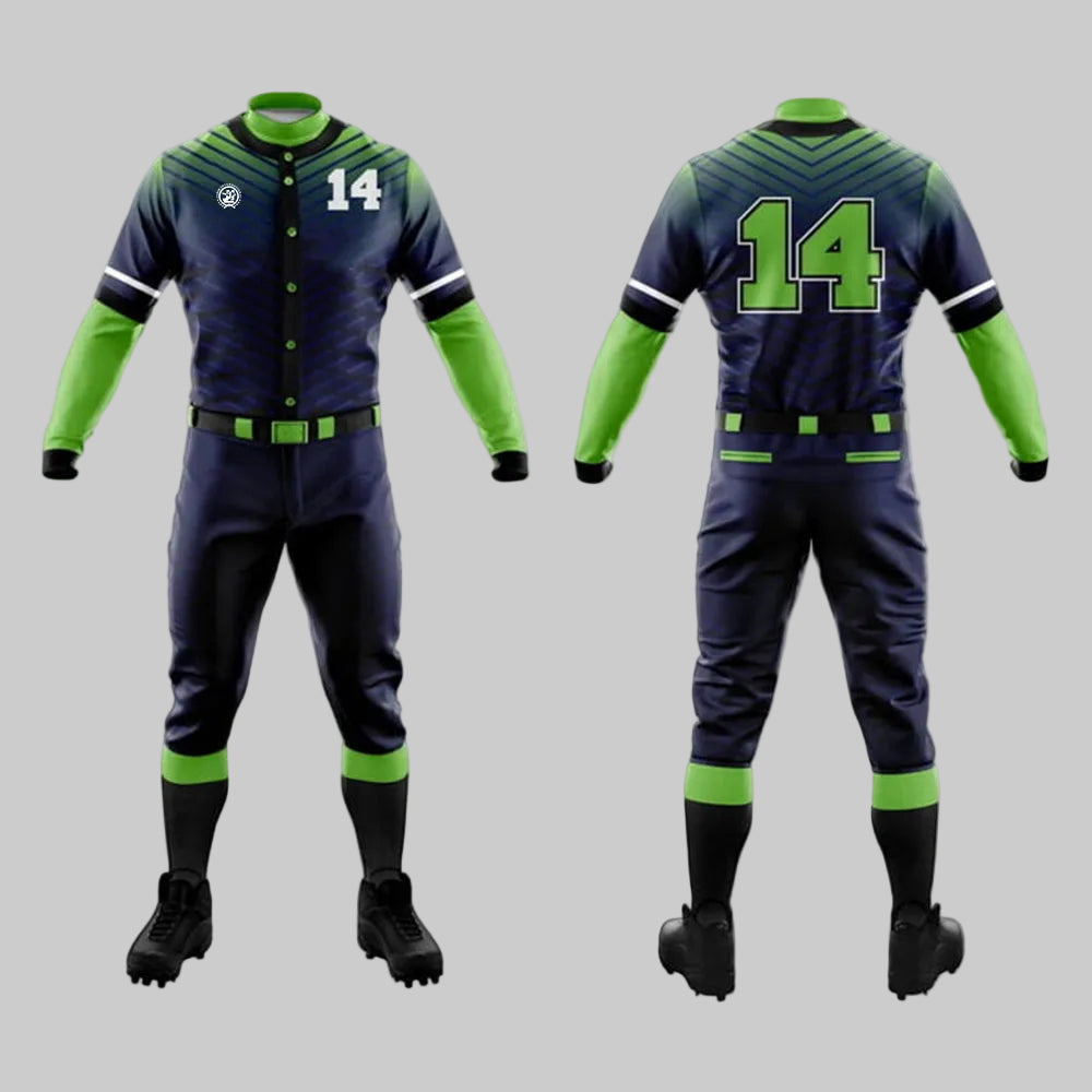 Custom Sublimated Pro-Elite Baseball / Softball Uniform Kit (
