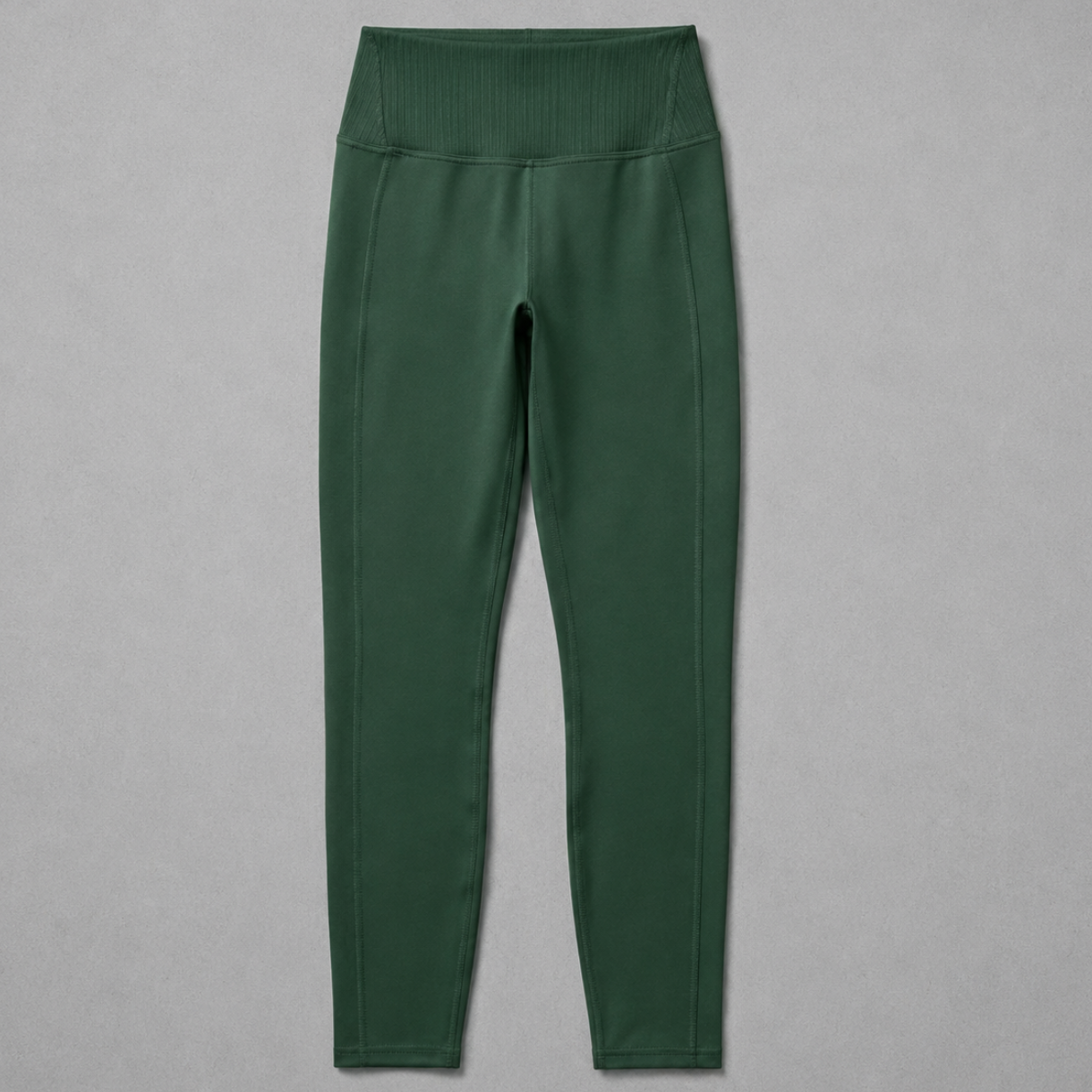Women's Essential High-Waist Active Leggings – Forest Green