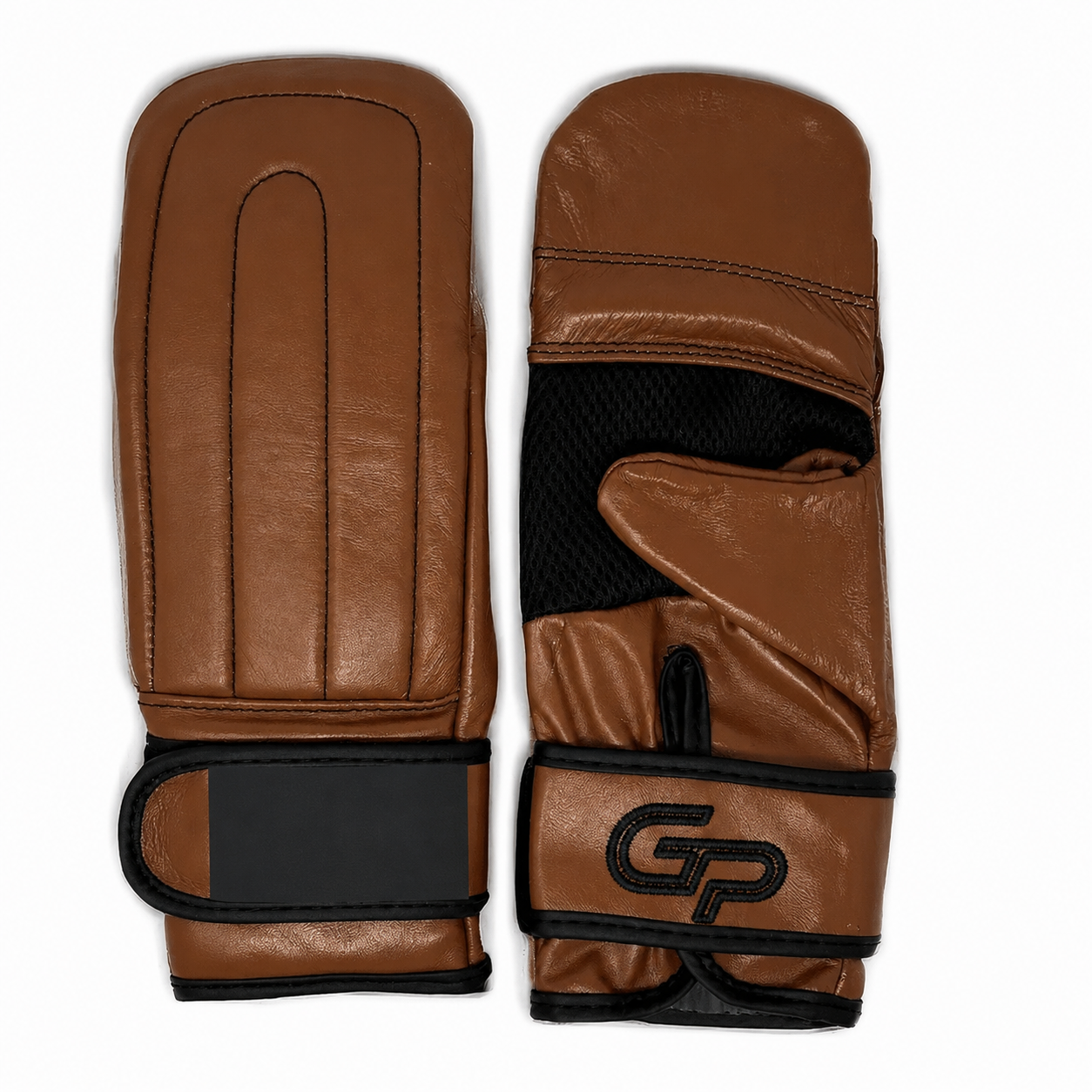 GP Retro Brown Sparring Mitts