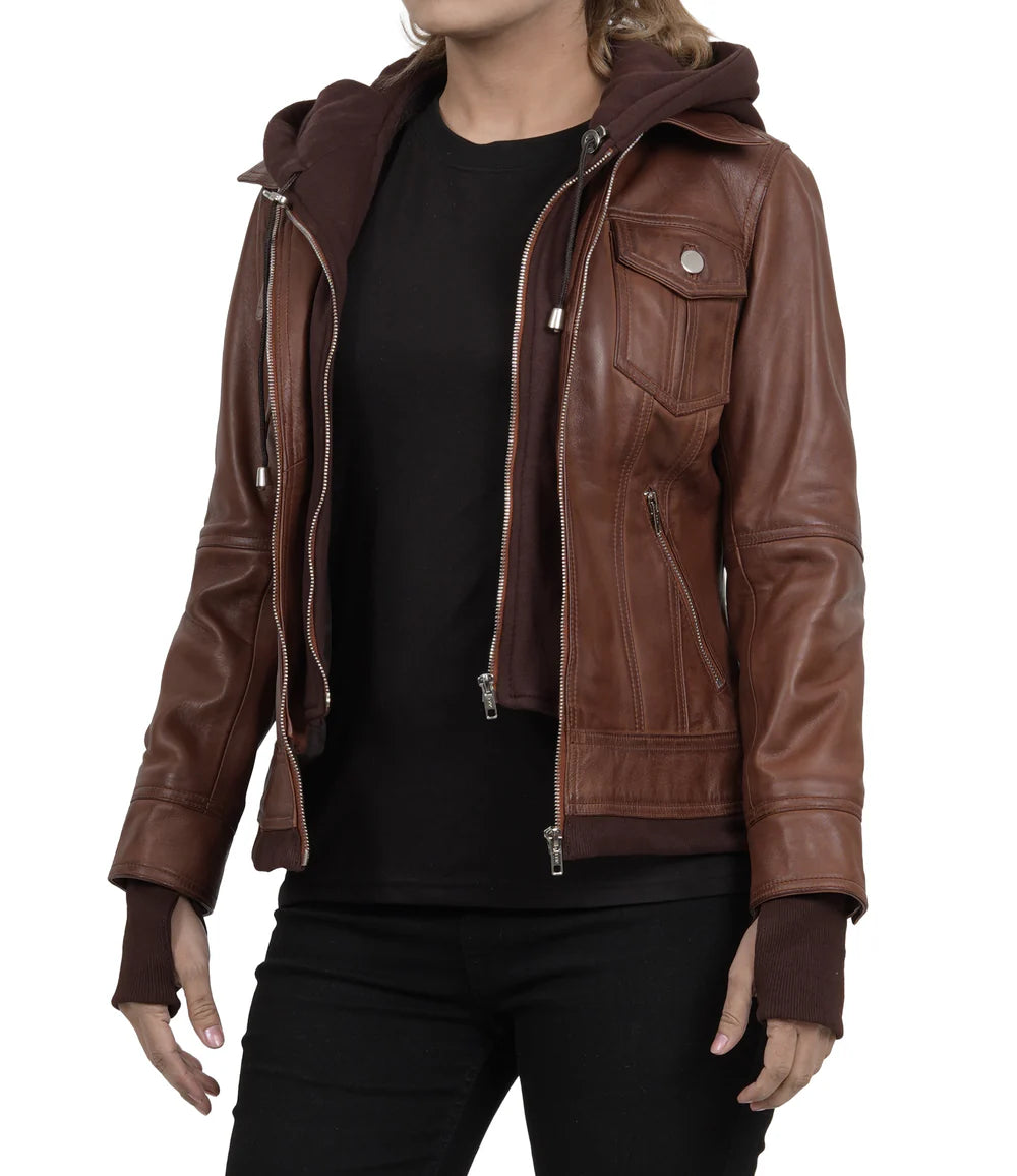 The "Tralee" Hybrid Hoodie-Bomber