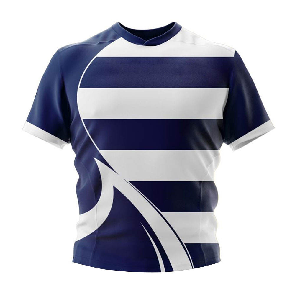 "Coastal Stripe" Custom Rugby Uniform.