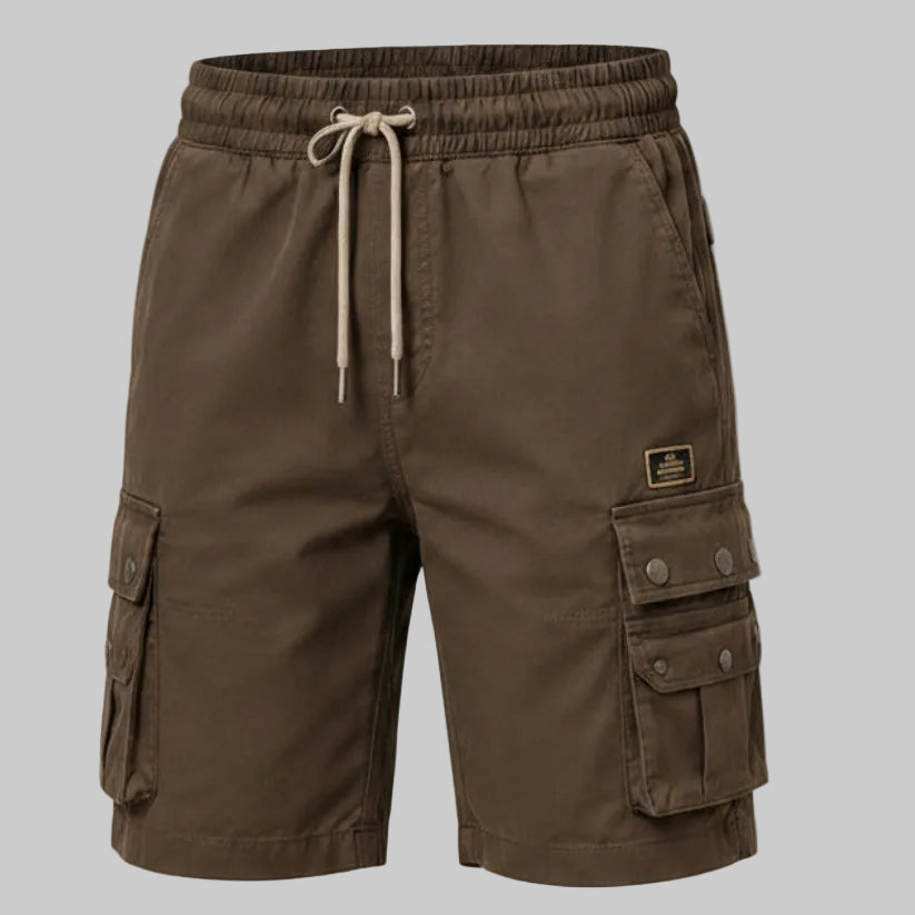 Brown Earth Tactical Cargo Shorts