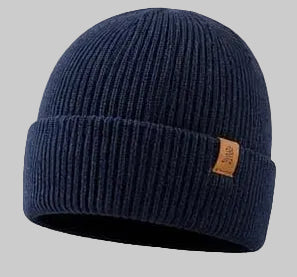 Unisex Rib-Knit Cuffed Beanie