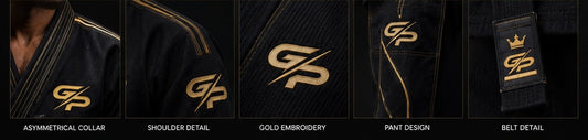 GP Signature Premium Jiu-Jitsu Gi (Onyx & Gold Edition)