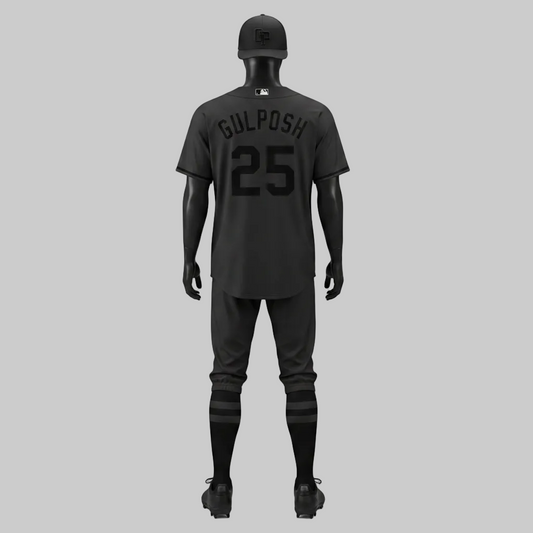 GP Elite Stealth Baseball Uniform – All Black Edition