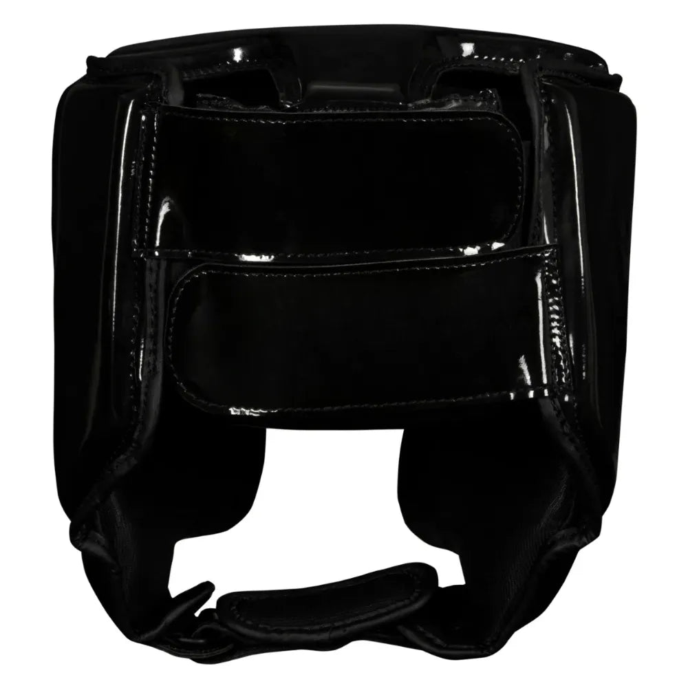 Gulposh Luxe Elite Full-Face Sparring Head Guard (Stealth Gloss Black Edition)