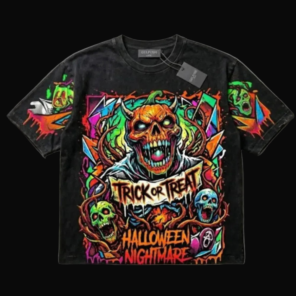 "Halloween Nightmare" Graphic Tee