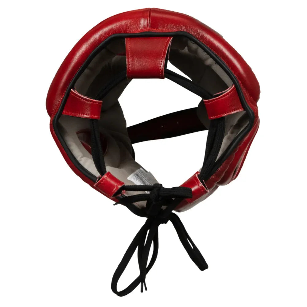 Gulposh Luxe Elite Full-Face Sparring Head Guard (Crimson Red Edition)