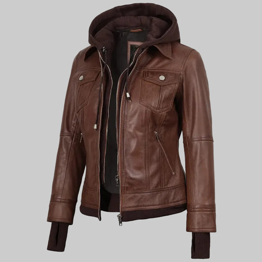 The "Tralee" Hybrid Hoodie-Bomber