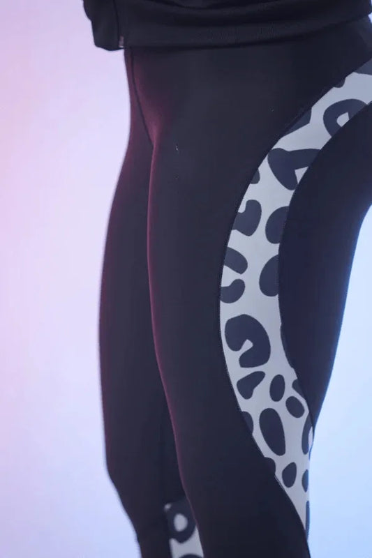 Gulposh Luxe "Safari Contour" Sublimated Panel Leggings