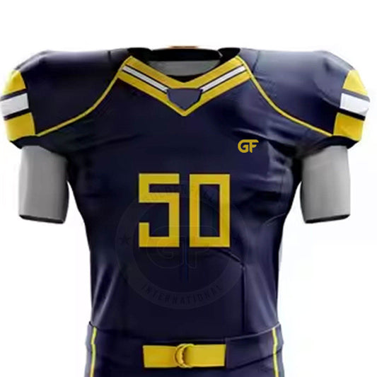 "Midnight Navy" Pro-Series American Football Uniform.