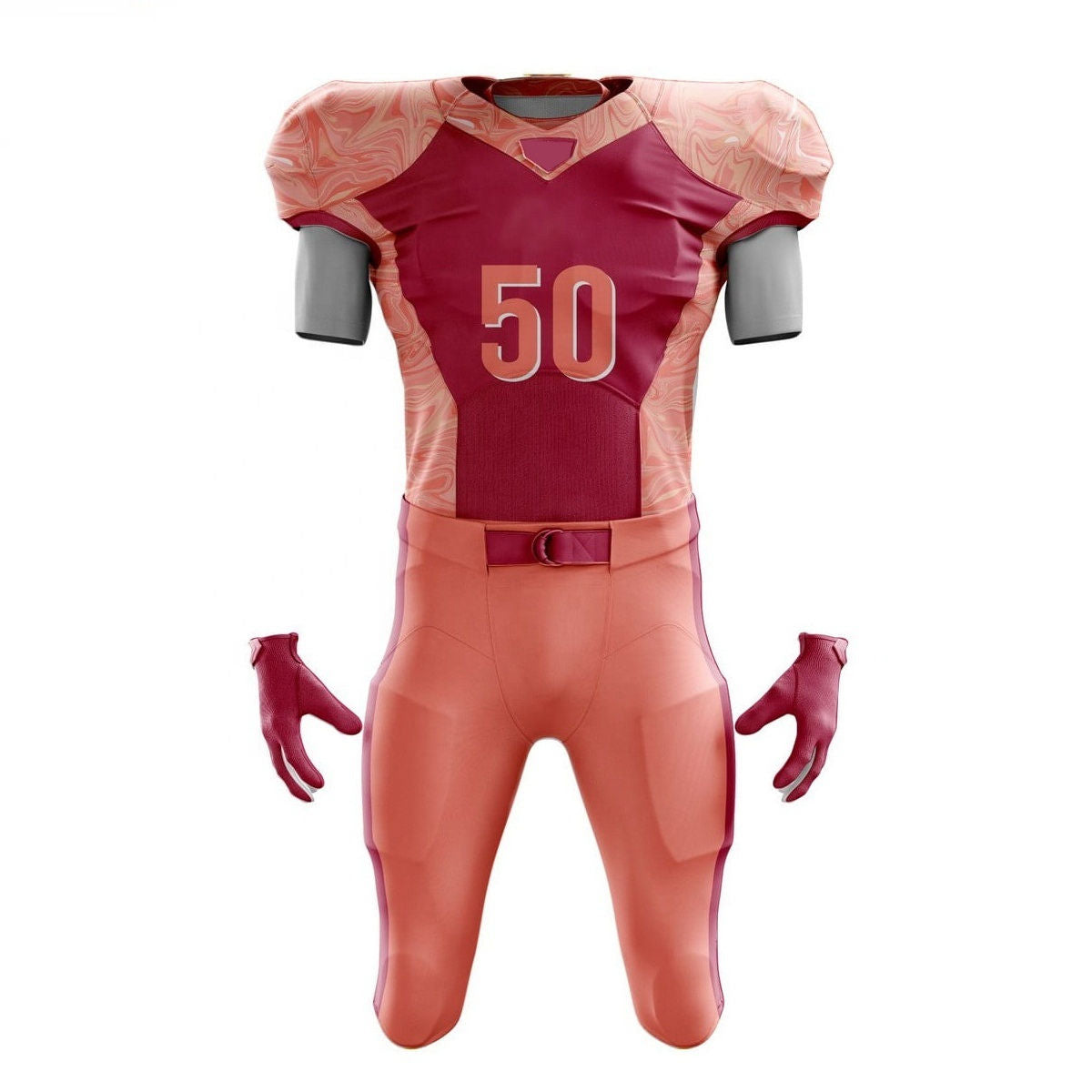 "Marble-Fusion" American Football Uniform