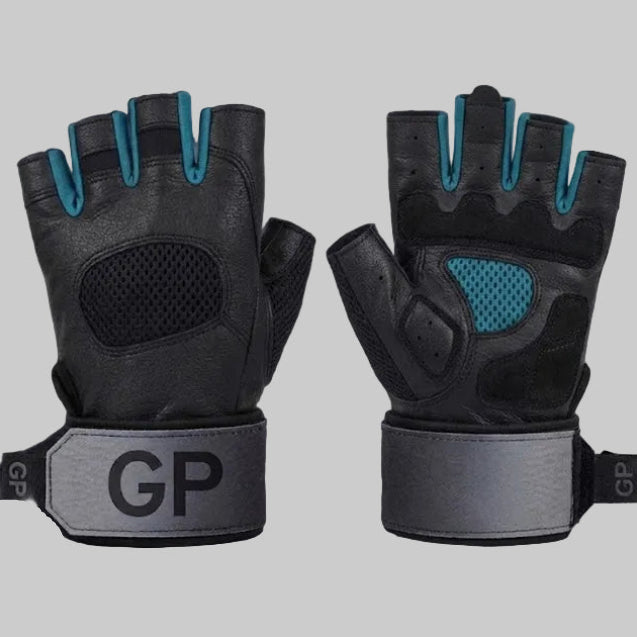 Gulposh "GP-Classic" Dual-View Leather Fitness Gloves
