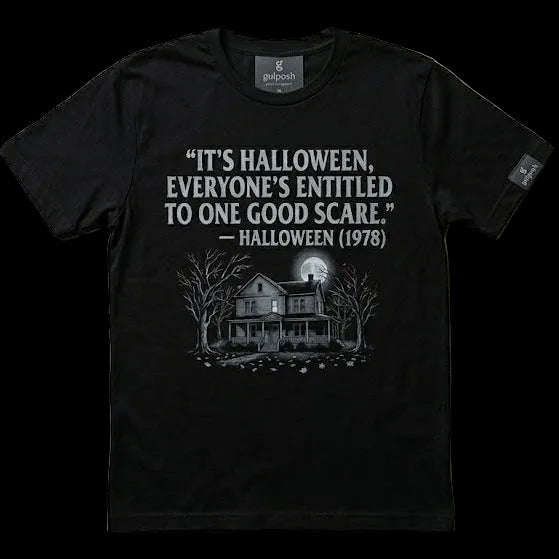"One Good Scare" Retro Cinematic Tee (Gulposh Luxe Exclusive)