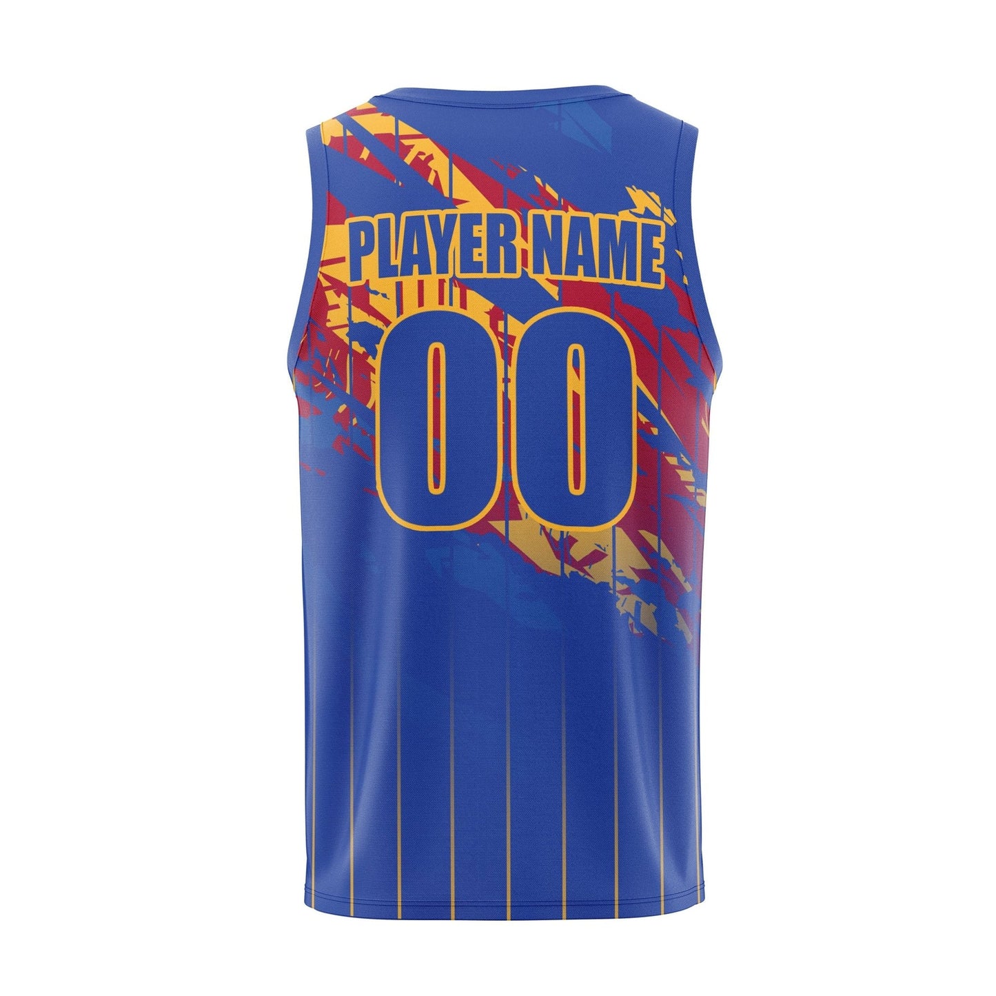 Royal Blaze Custom Basketball Uniform