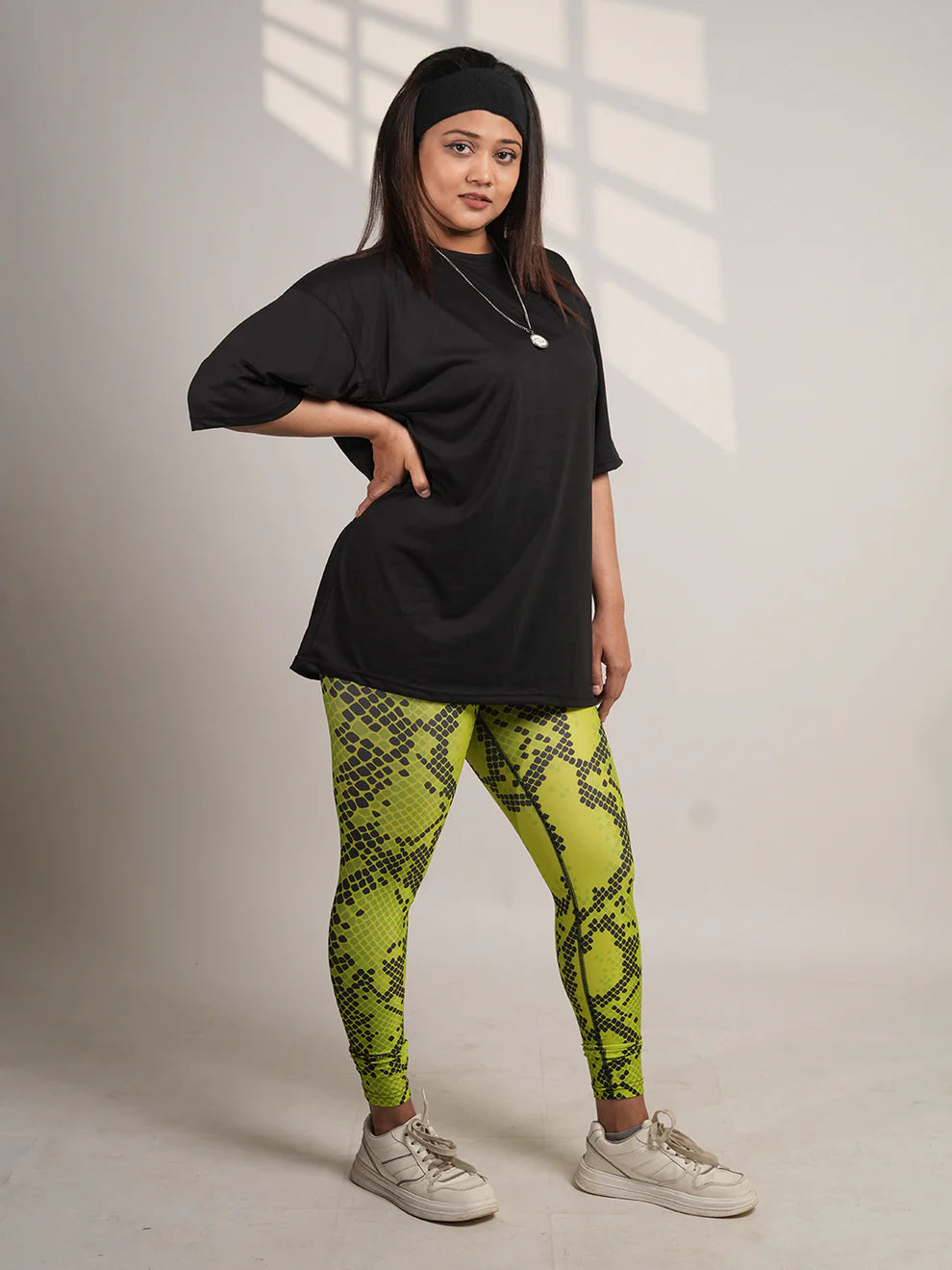 Gulposh Luxe "Viper Neon" Sublimated Snake Print Leggings