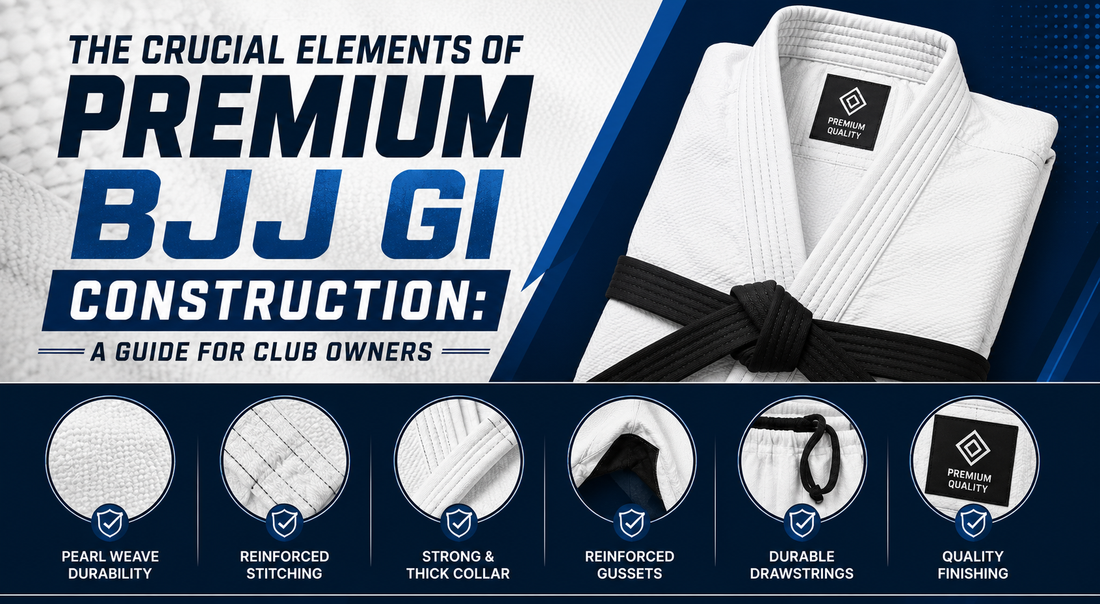 The Crucial Elements of Premium BJJ Gi Construction: A Guide for Club Owners