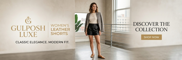 Women's Leather Shorts