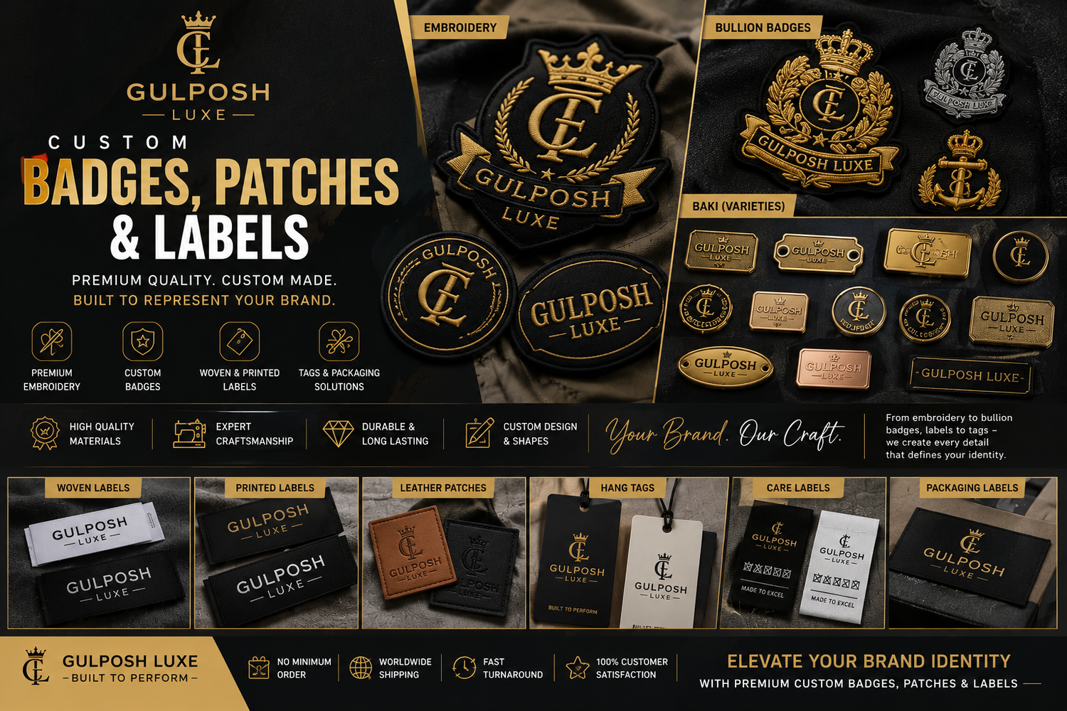Custom Patles & Labels