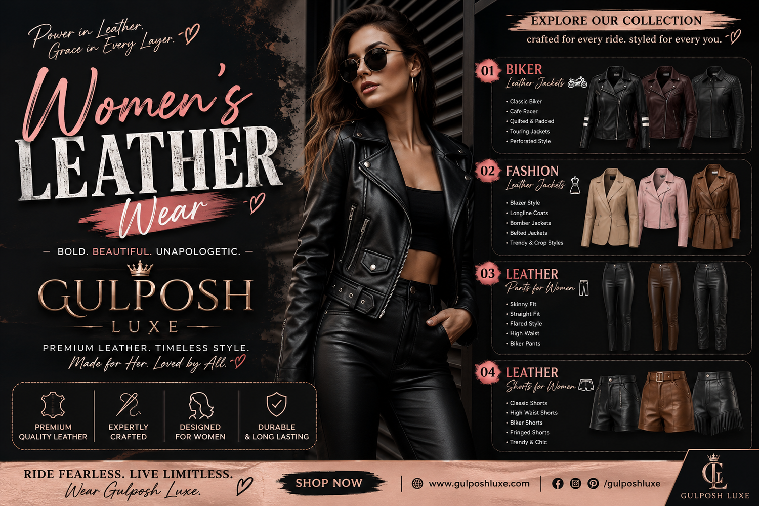 Women's Leather Collections