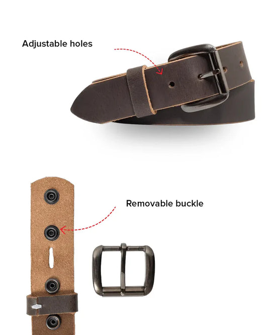 Full-Grain Leather Everyday Belt