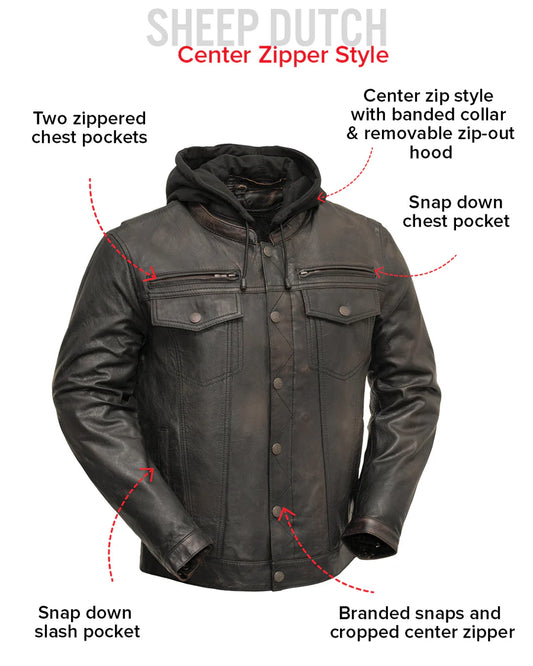The Renegade Commuter Leather Jacket