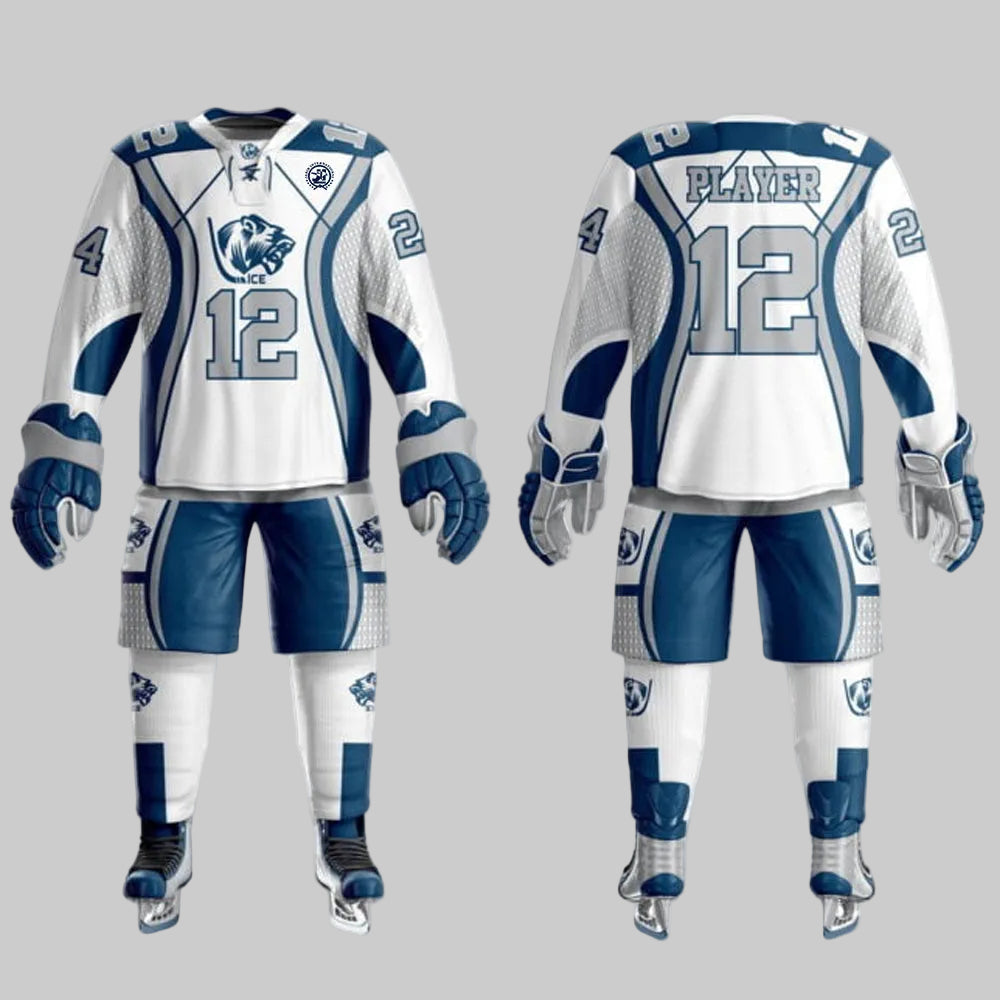 Custom Sublimated Ice Bear Series Hockey Uniform Kit