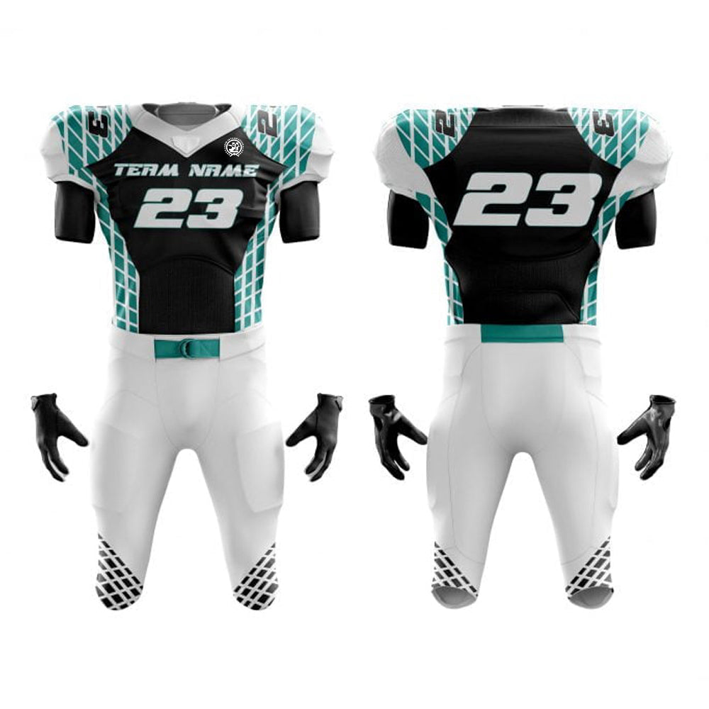 Custom Sublimated Gridiron American Football Uniform Kit