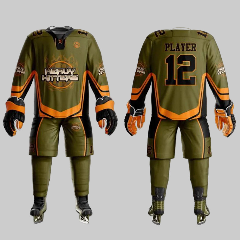 Custom Sublimated Pro-Series Ice Hockey Uniform Kit