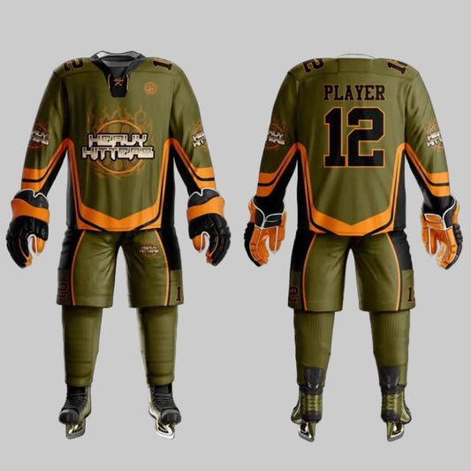 Custom Sublimated Pro-Series Ice Hockey Uniform Kit