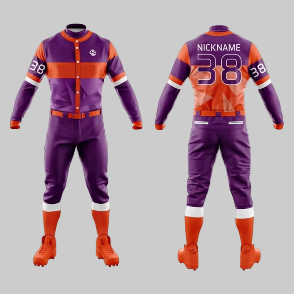 Custom Sublimated Professional Baseball / Softball Uniform Kit
