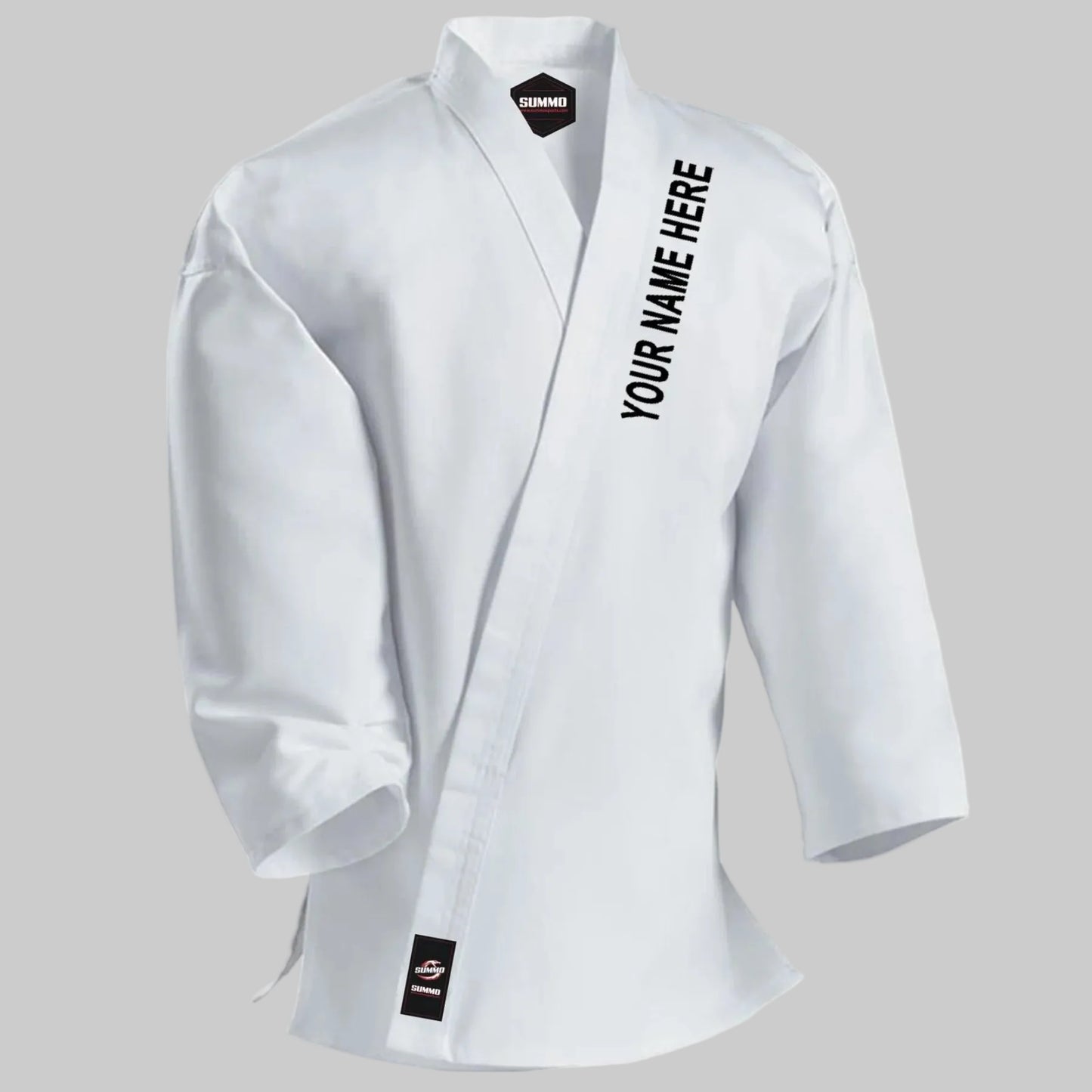 Alpha Custom White Medium Weight Karate Gi
