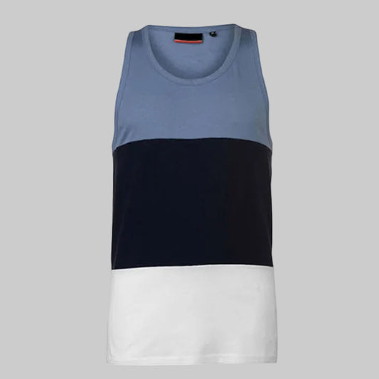 Gulposh Essential Color-Block Tri-Tone Tank Top