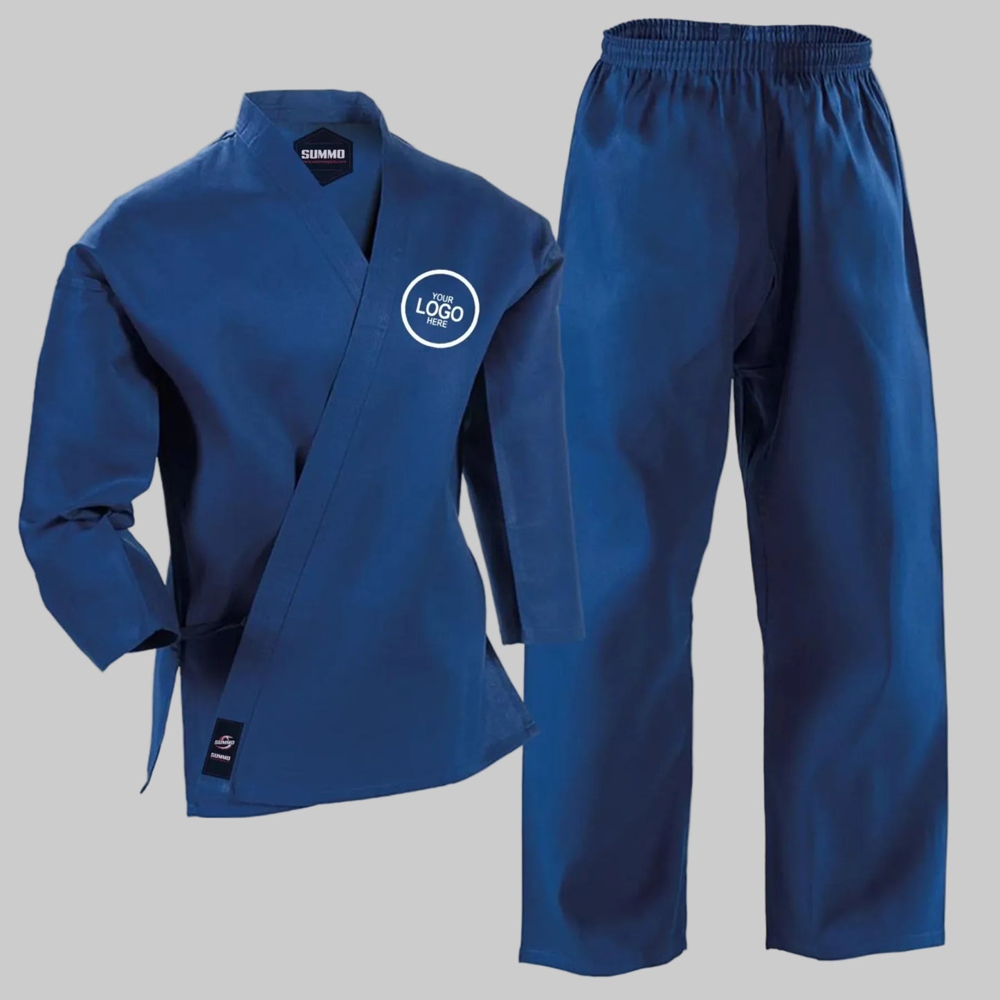 Custom Blue Heavy Weight Karate Gi