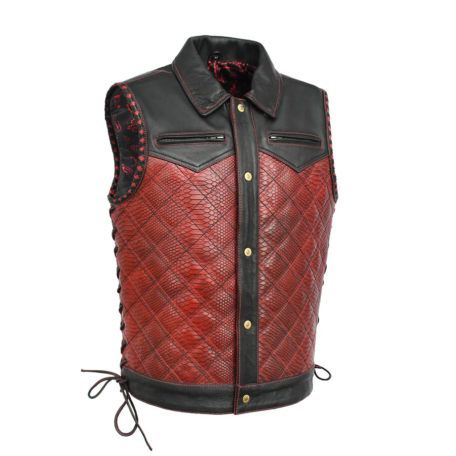 Crimson Python Club Vest