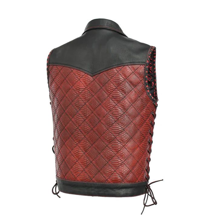 Crimson Python Club Vest