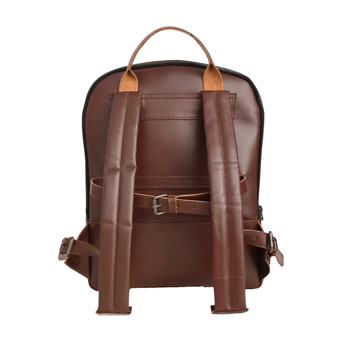 Classic Leather Laptop Backpack