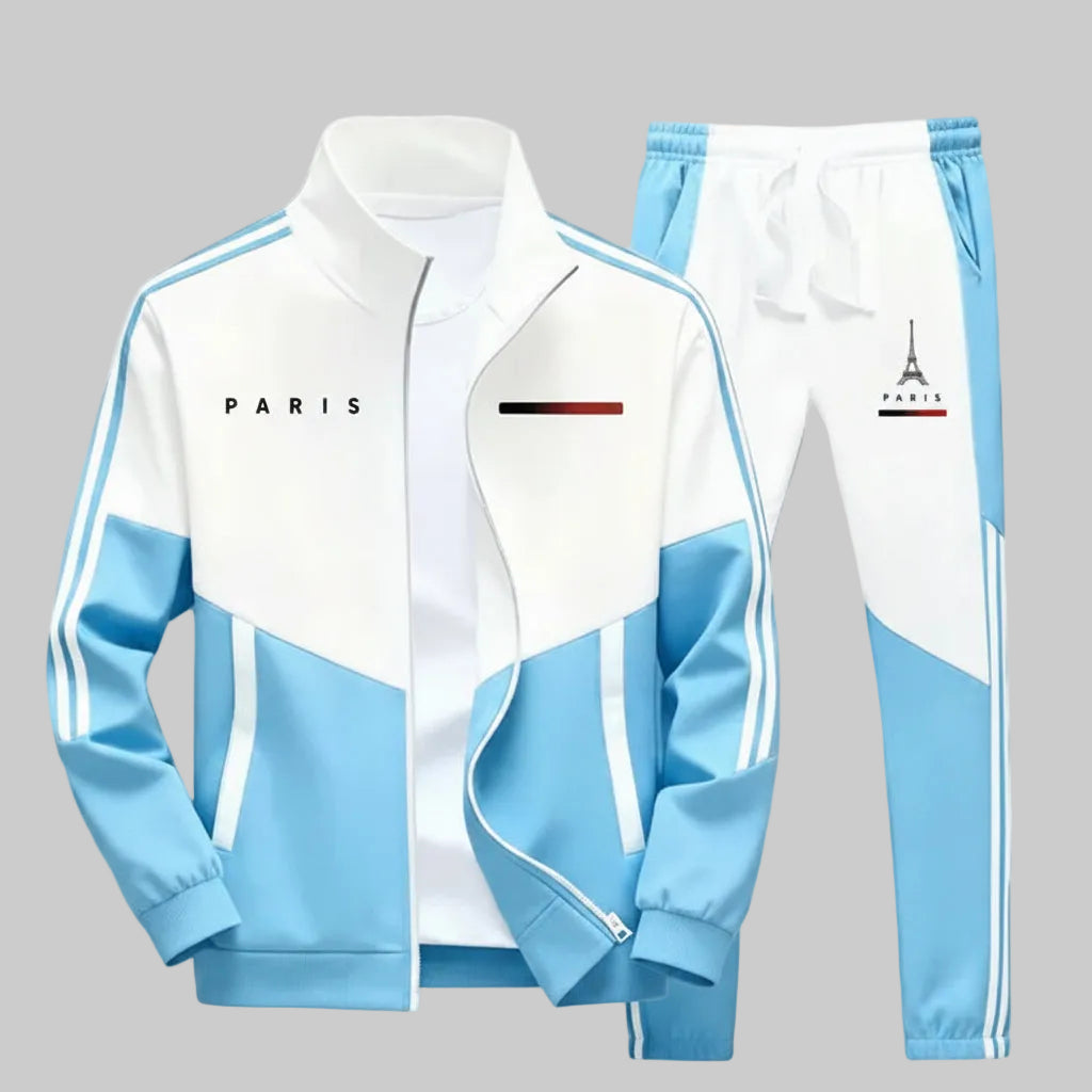 Paris Sport Edition Color-Block Tracksuit.