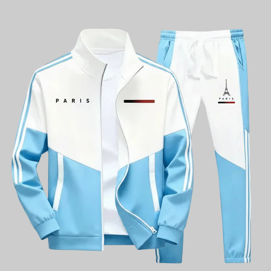 Paris Sport Edition Color-Block Tracksuit.