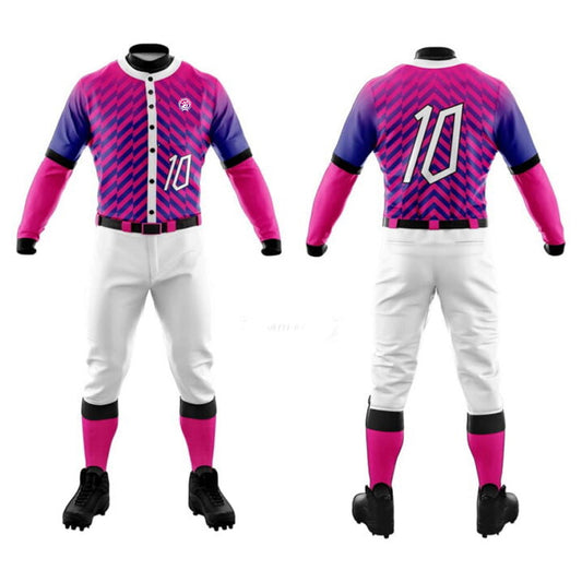 Custom Sublimated Pro-Style Baseball / Softball Uniform Kit