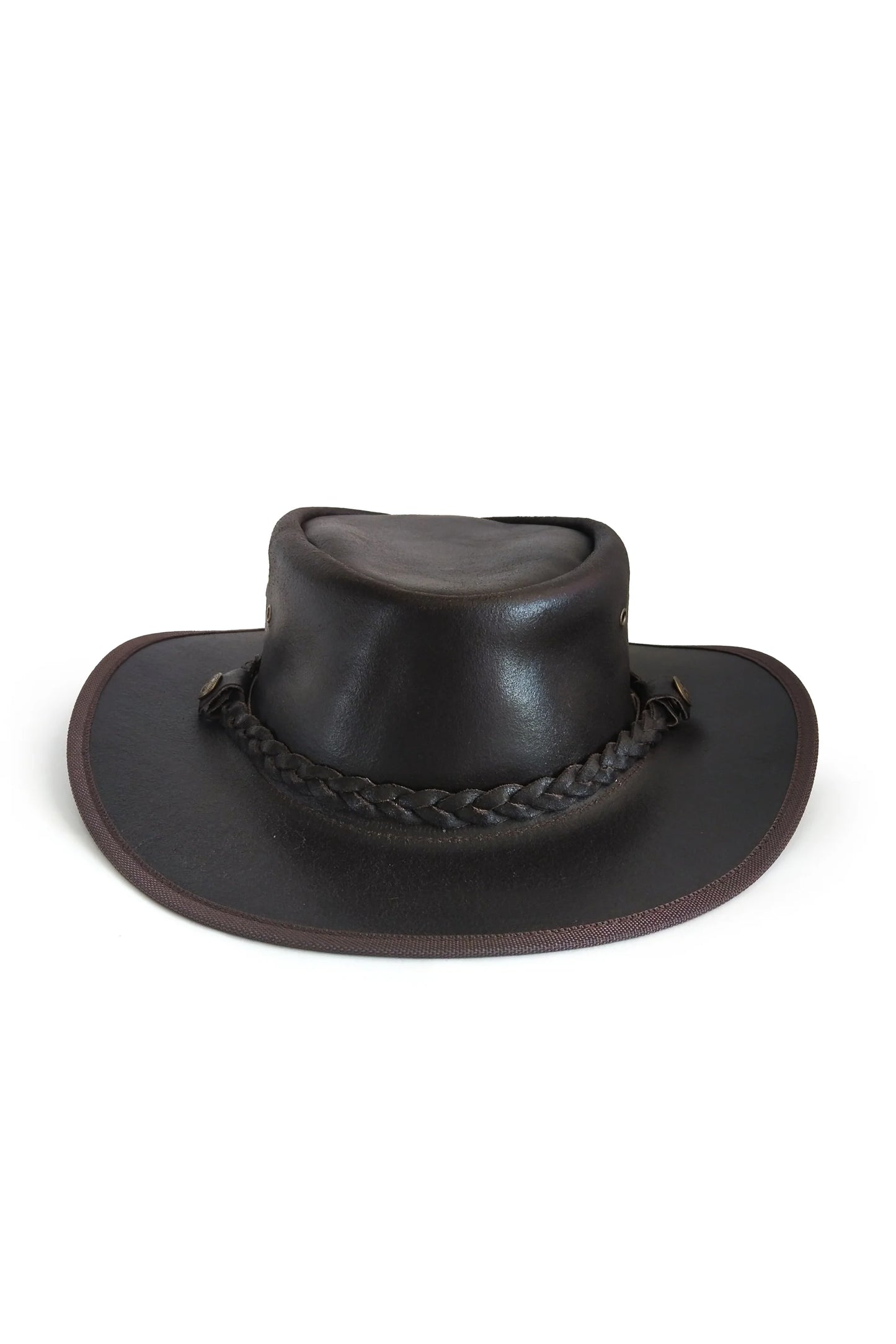 Gulposh Foundry Outback Leather Bush Hat (Dark Espresso Edition)