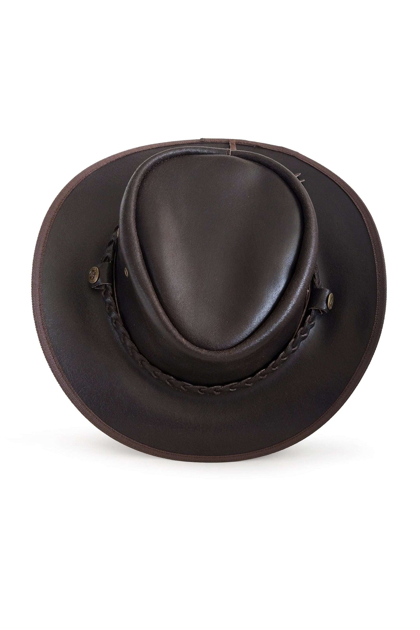 Gulposh Foundry Outback Leather Bush Hat (Dark Espresso Edition)